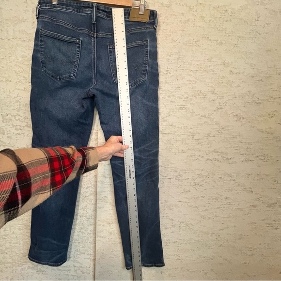American Eagle Original Straight Jeans Size 32 x 34 Medium Wash - Picture 6 of 16